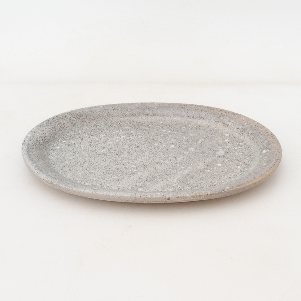 Plato oval Bonsai S - 20 x 16,5 x 1,5 cm - beige