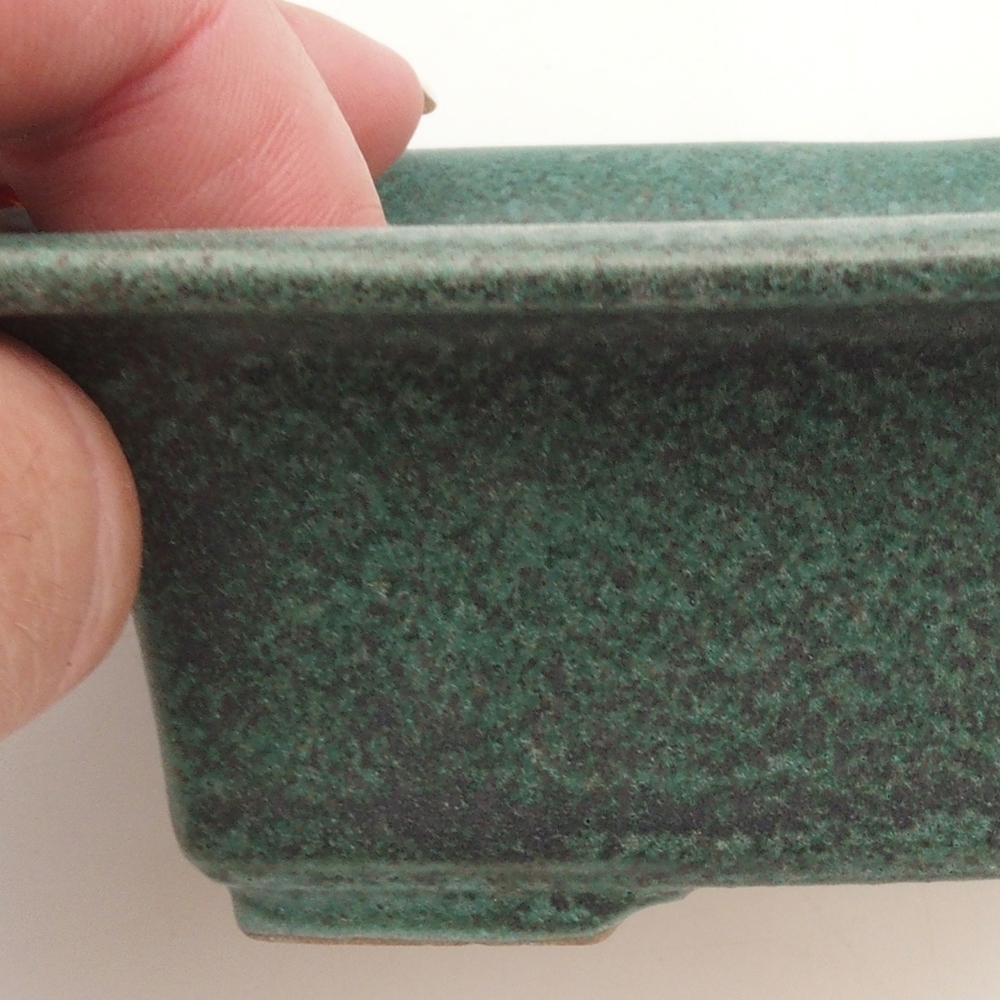 Cuenco bonsái H11 - 11,5 x 10 x 4 cm - verde