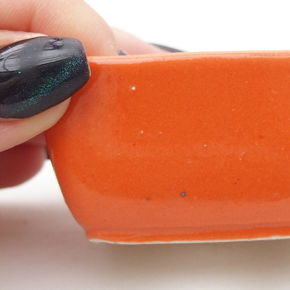 Cuenco mini bonsái 6 x 4,5 x 3 cm, naranja