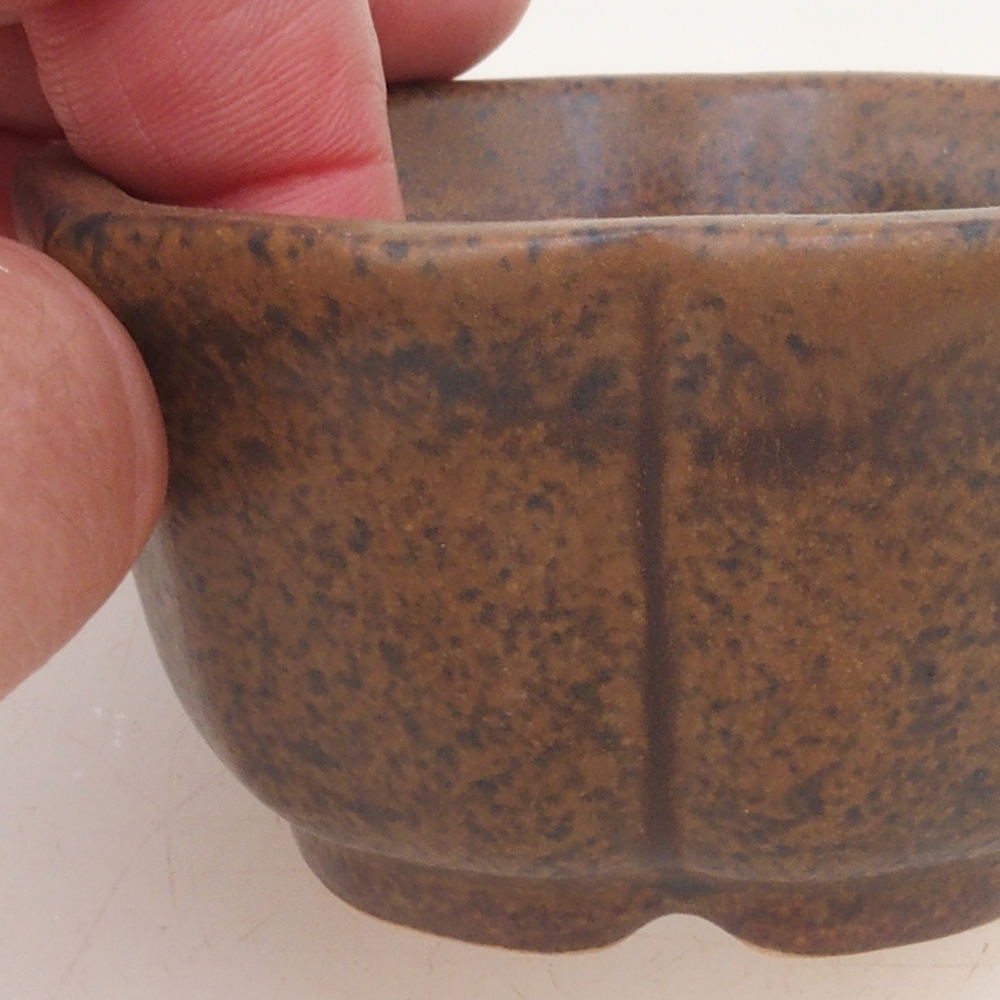 Cuenco bonsái H95 - 7,5 x 7,5 x 4 cm - marrón