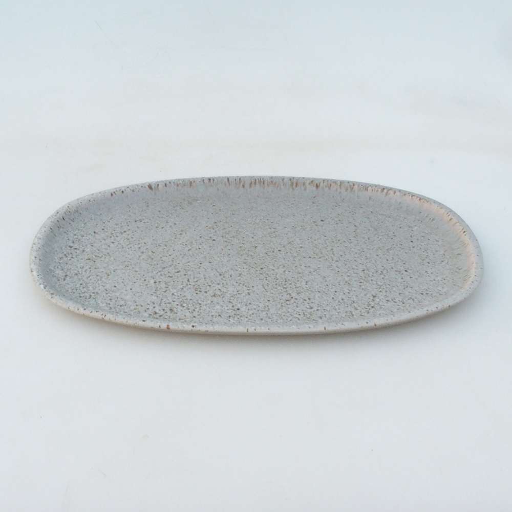 Cuenco de cerámica H15 -25 x 15 x 1 cm - beige