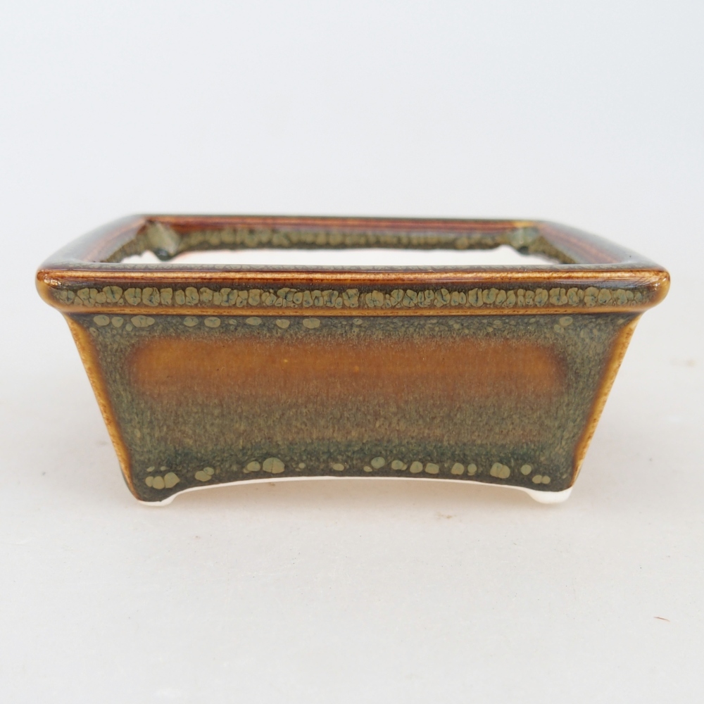 Cuenco mini bonsái 7,5 x 6 x 3 cm, marrón