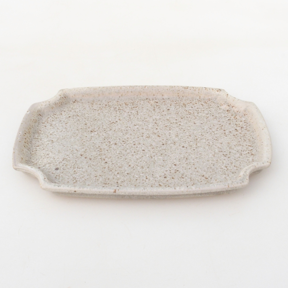 Cuenco de cerámica H03 - 17 x 12,5 x 1 cm - beige