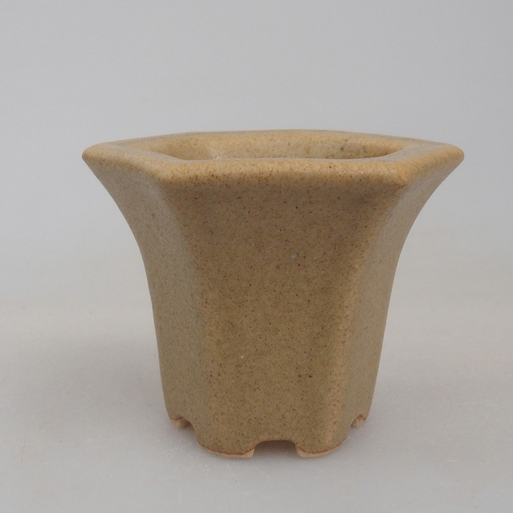 Cuenco mini bonsái 4 x 3,5 x 3 cm, marrón