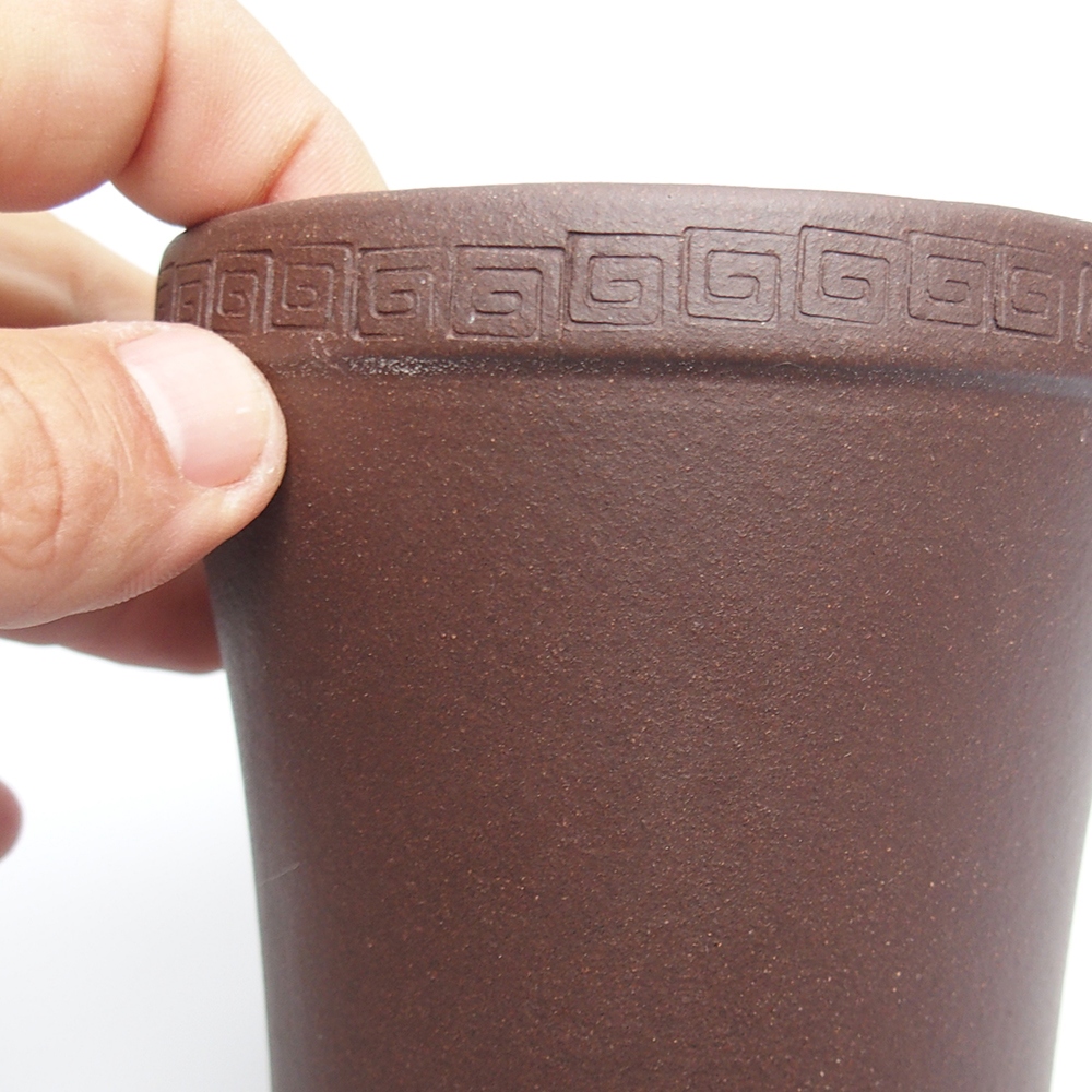 Bol 11 x 11 x 12 cm marrón