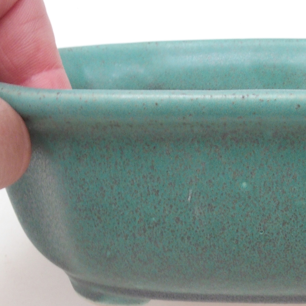 Cuenco bonsái H32 - 13 x 10 x 5,5 cm - verde