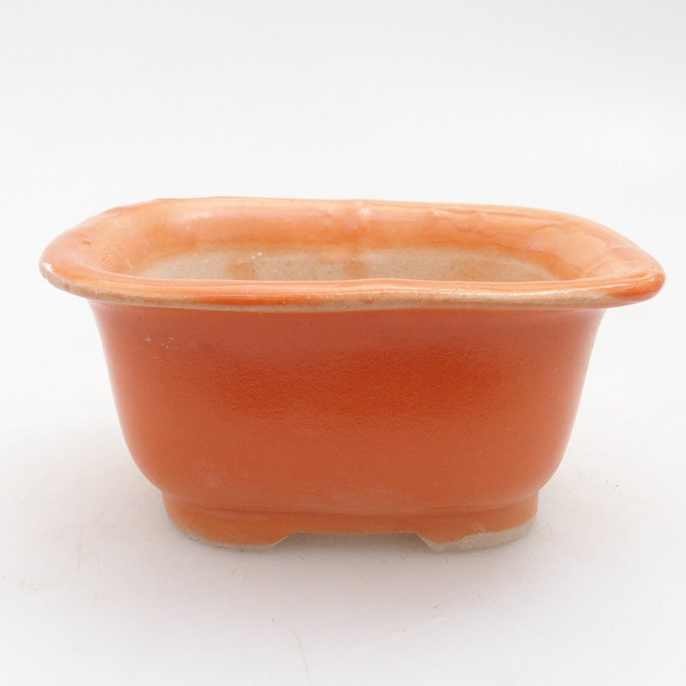 Mini cuenco bonsái 7 x 6 x 3,5 cm, naranja
