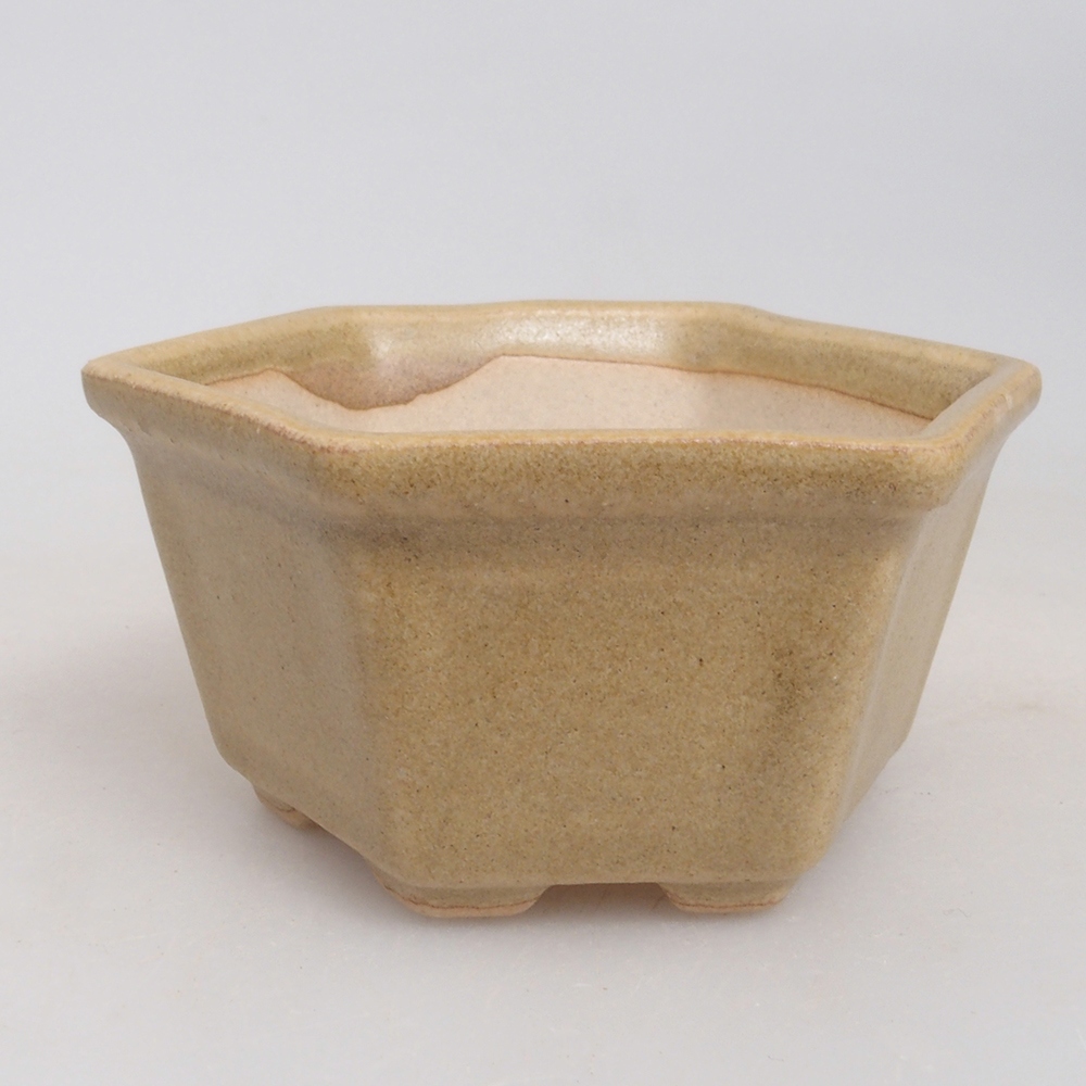 Mini cuenco bonsái 8 x 7 x 4 cm, marrón