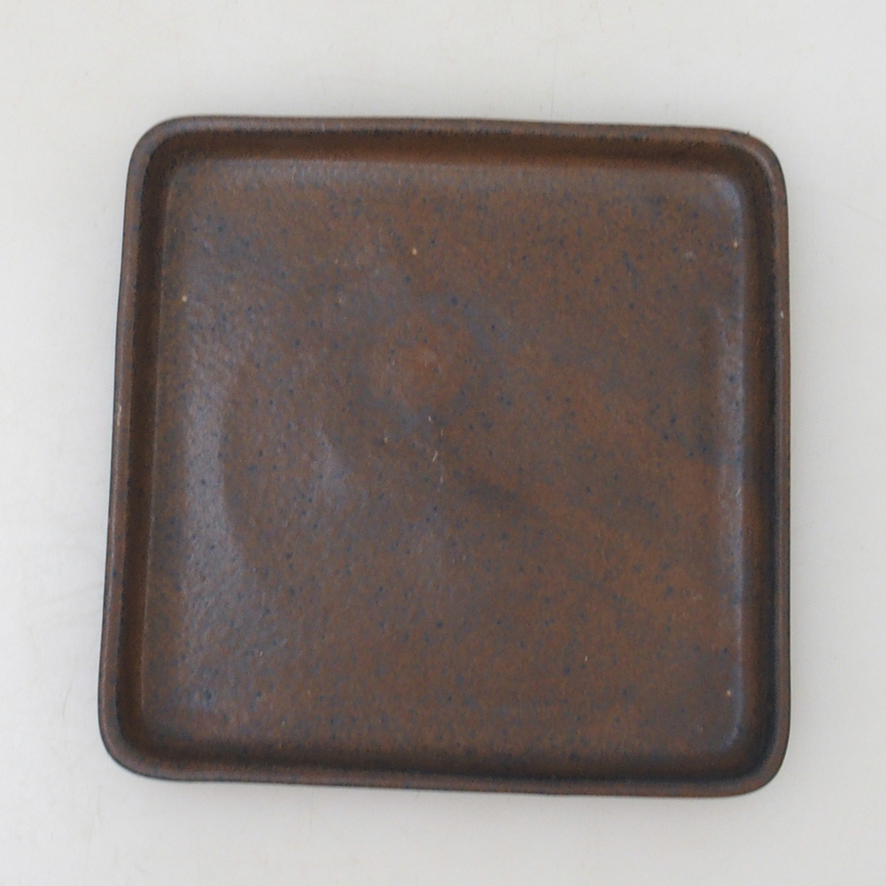 Platillo bonsái cuadrado 13,5 x 13,5 x 1,5 cm