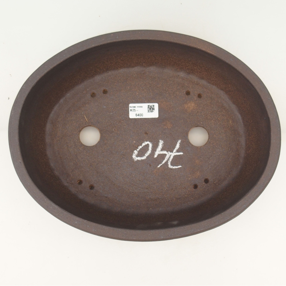 Cuenco bonsái 33 x 26 x 9 cm , color marrón