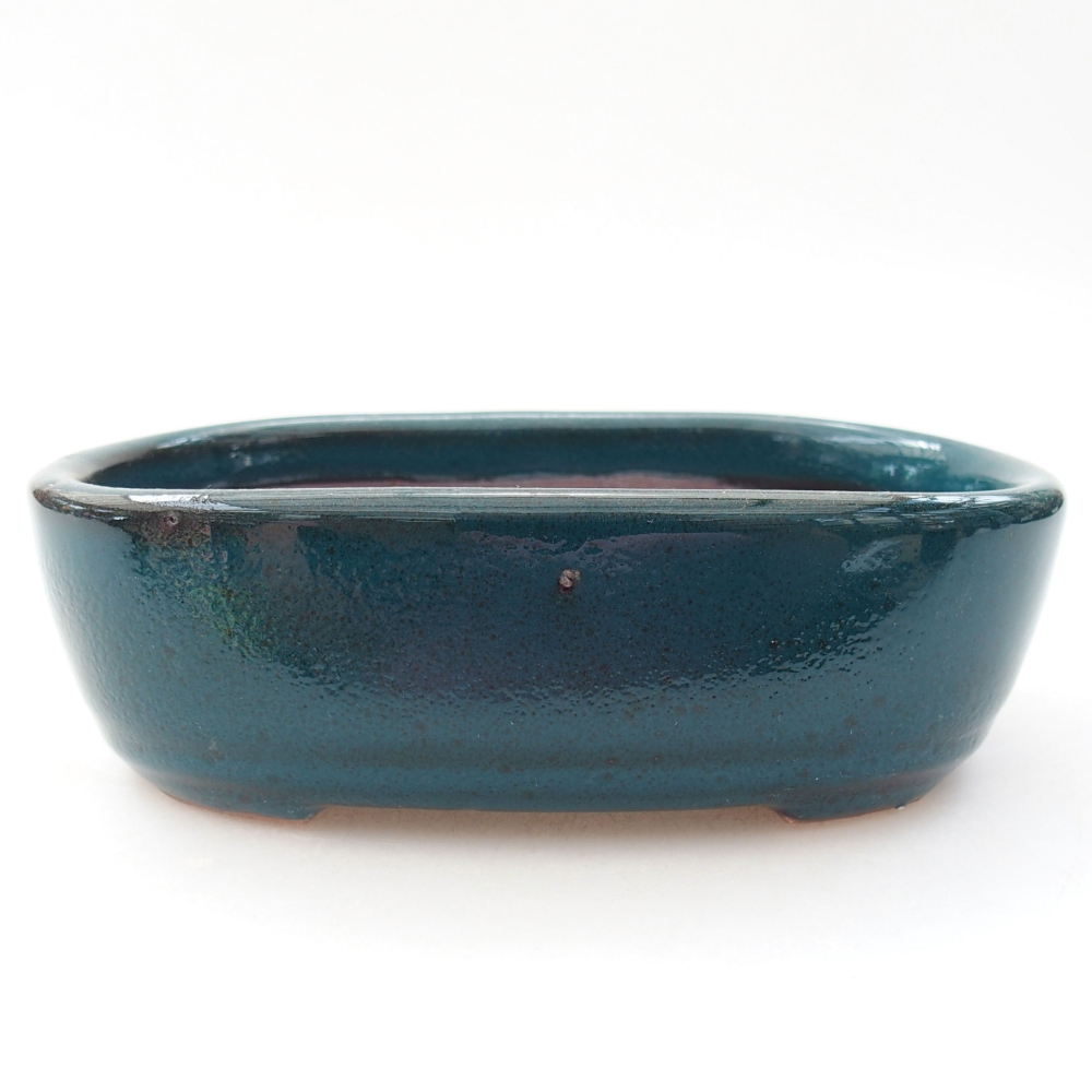 Cuenco bonsái de cerámica 13 x 9 x 4 cm, verde