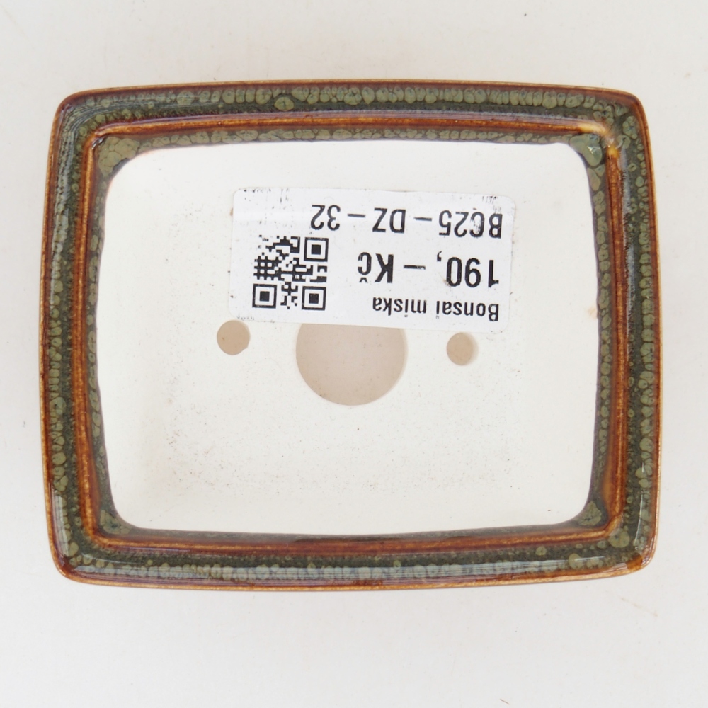 Cuenco mini bonsái 7,5 x 6 x 3 cm, marrón