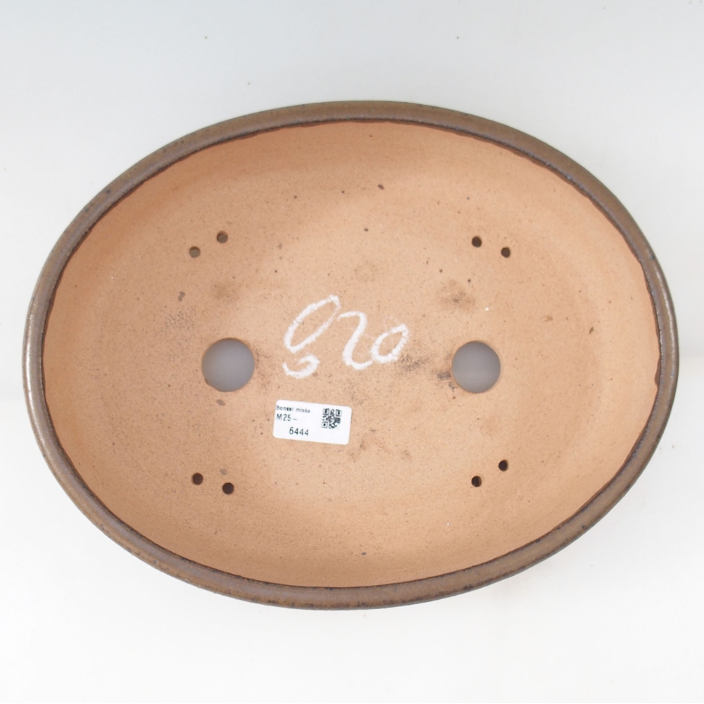 Cuenco bonsái 32 x 25 x 8 cm , color marrón