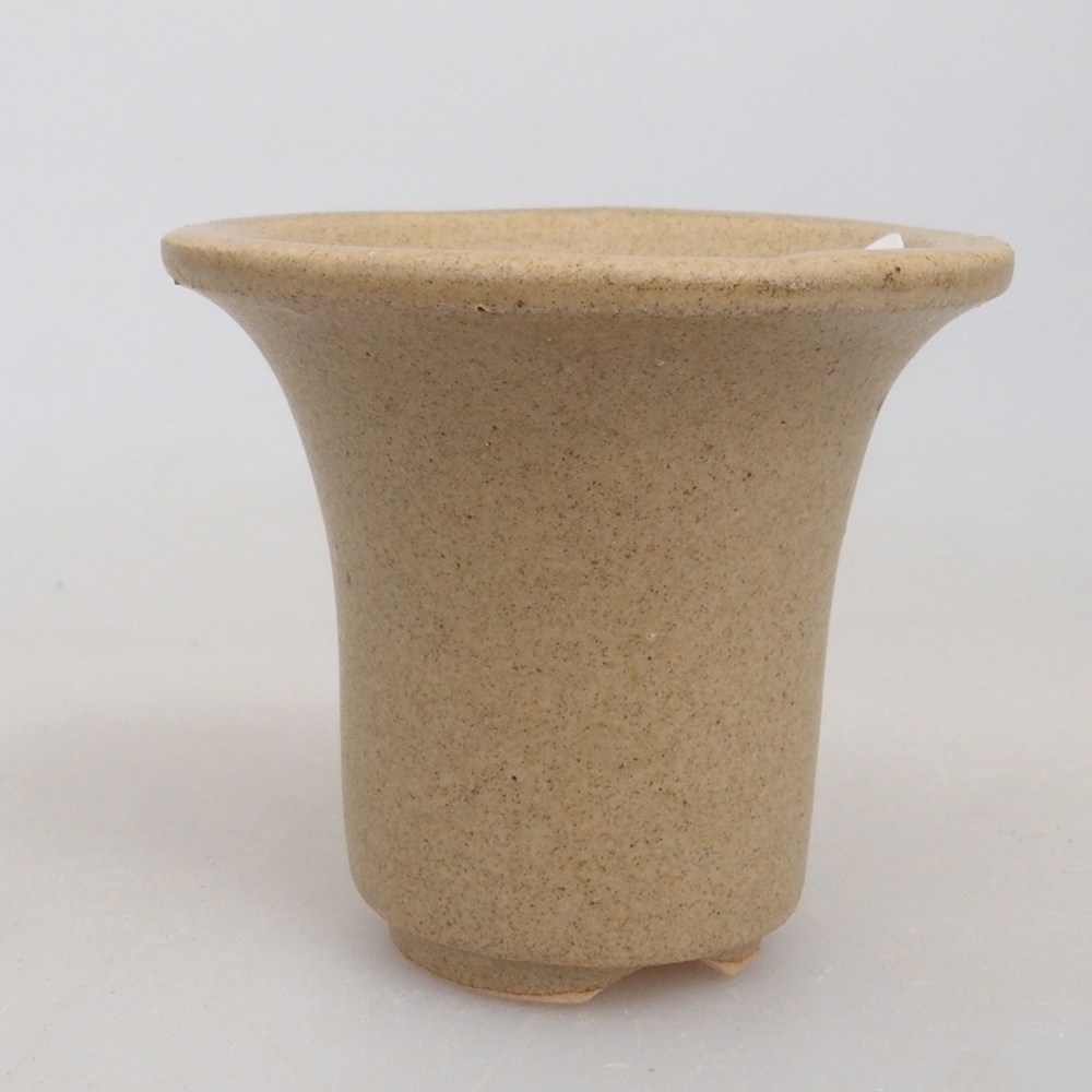 Cuenco mini bonsái 4 x 4 x 4 cm, marrón