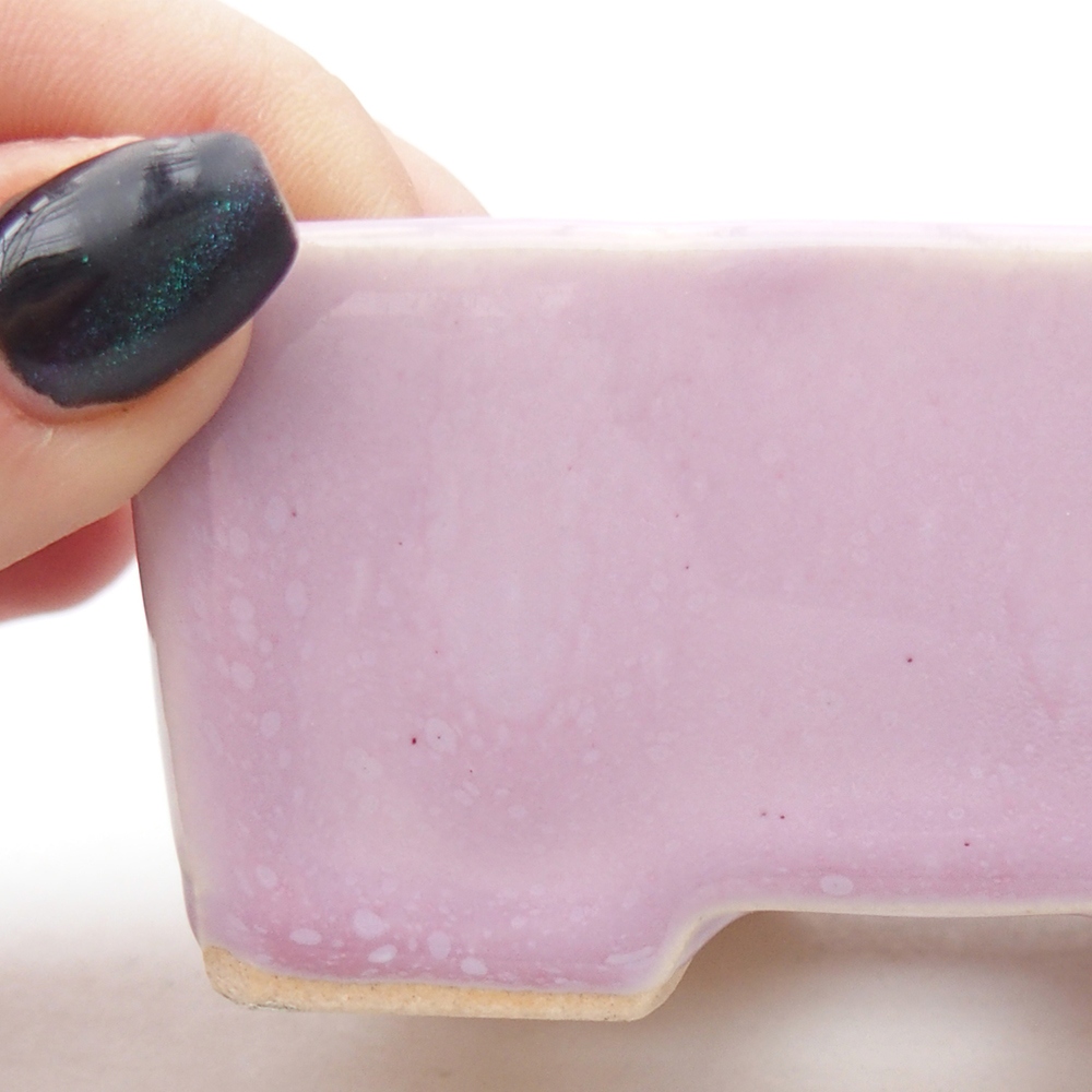 Cuenco mini bonsái 9 x 7 x 4 cm, rosa