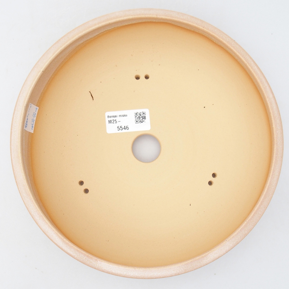 Cuenco bonsái de cerámica 22 x 22 x 6 cm, rosa