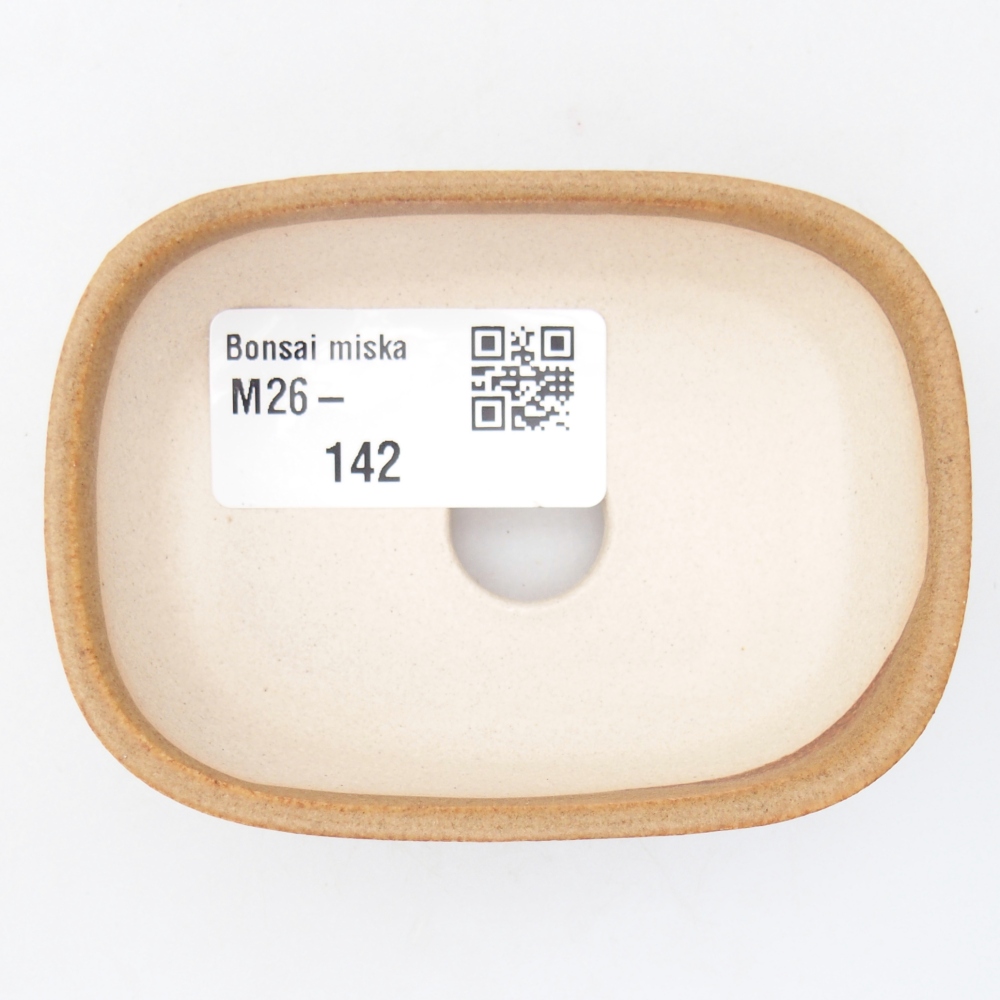 Cuenco mini bonsái 8,5 x 6 x 2,5 cm, marrón