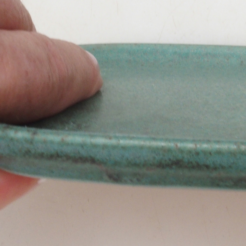 Cuenco de cerámica H31 - 15 x 13 x 1 cm - verde