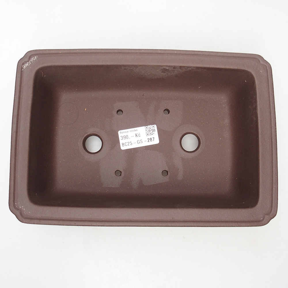 Cuenco 24 x 16,5 x 7,5 cm marrón