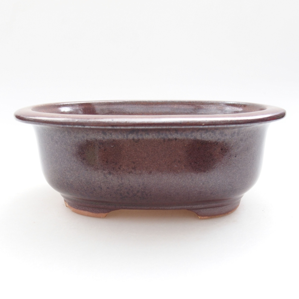 Cuenco bonsái de cerámica 22 x 17 x 5 cm, verde