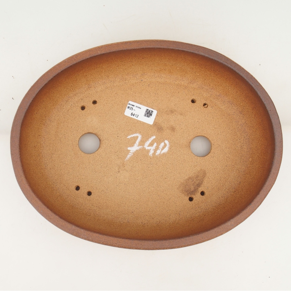 Cuenco bonsái 32 x 25 x 8,5 cm , color marrón