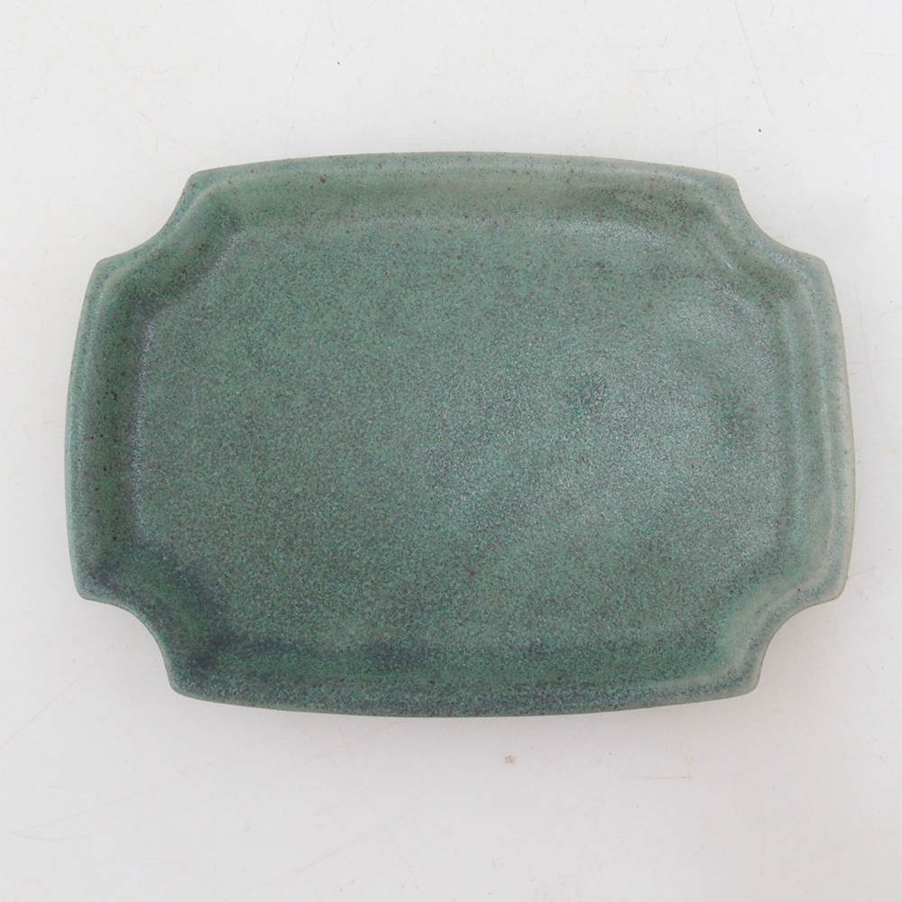Platillo de cerámica H01 - 11,5 x 8 x 0,5 cm - verde