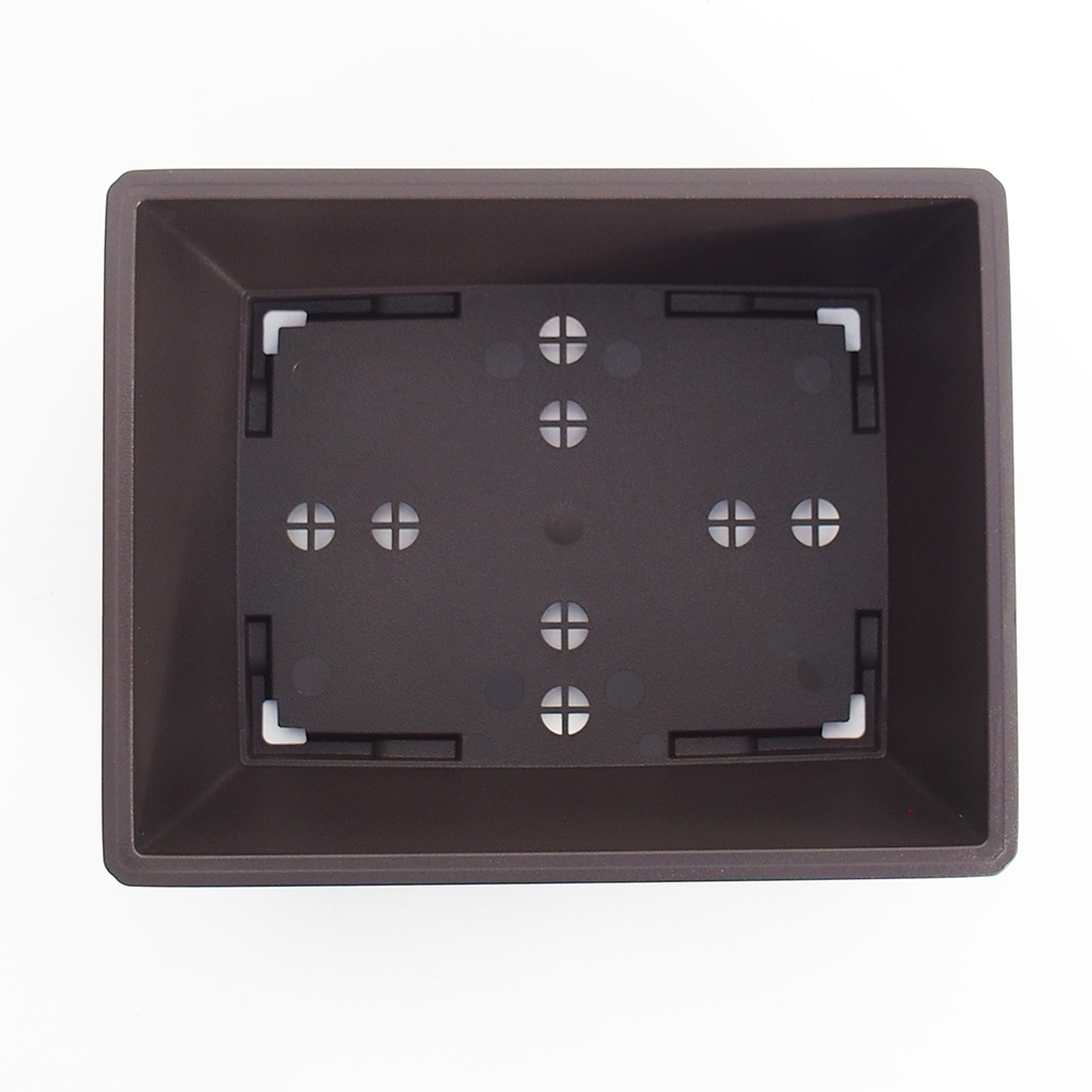 Bol de plástico MP-15 - 70 x 49 x 19 cm negro