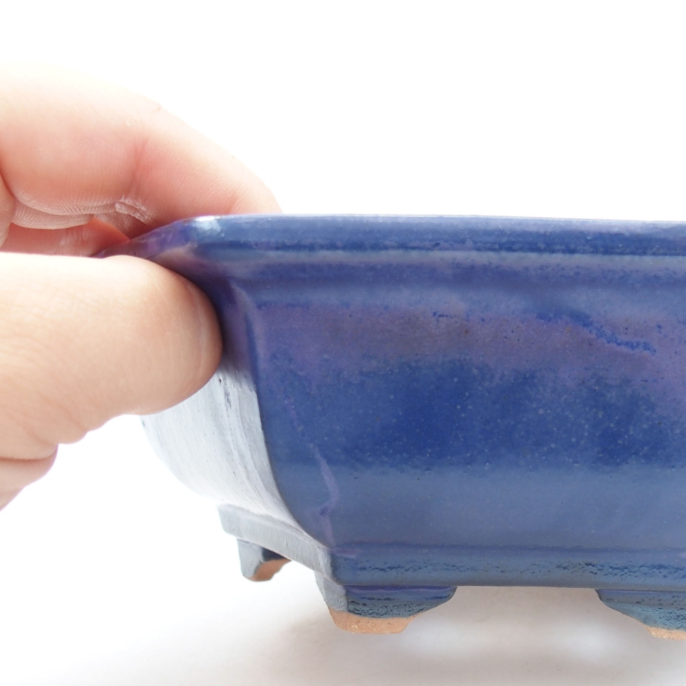 Cuenco bonsái de cerámica 22 x 17 x 5 cm, verde