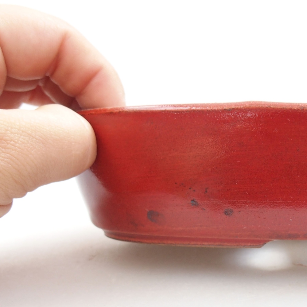 Cuenco bonsái de cerámica 22 x 17 x 5 cm, verde