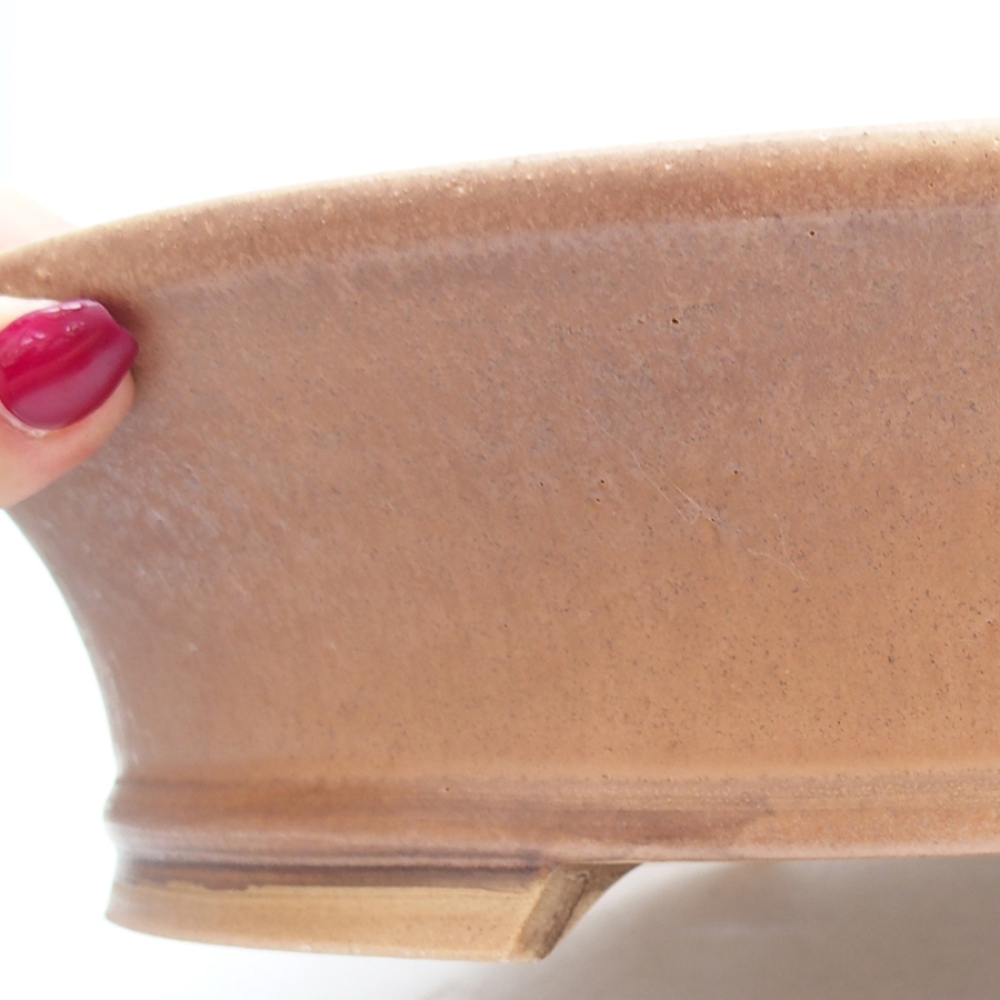 Cuenco bonsái de cerámica 32 x 29 x 7 cm, rosa