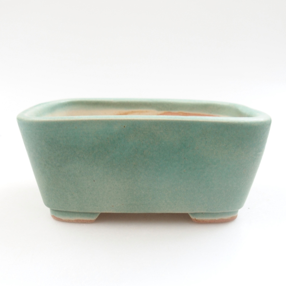 Cuenco bonsái de cerámica 22 x 17 x 5 cm, verde