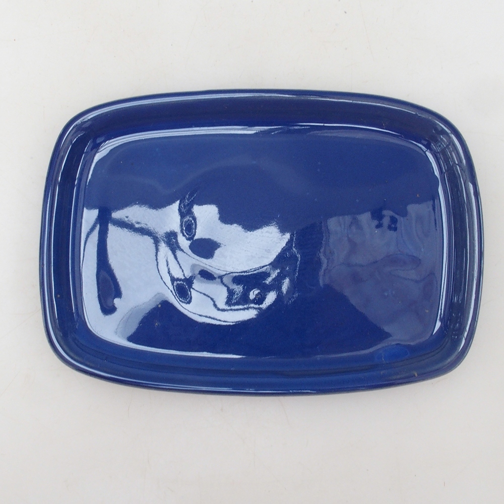 Cuenco bonsai + platillo H02 - azul