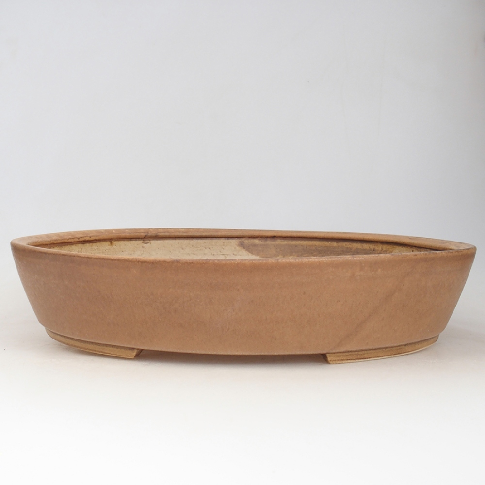 Cuenco bonsái de cerámica 32 x 28 x 6 cm, rosa