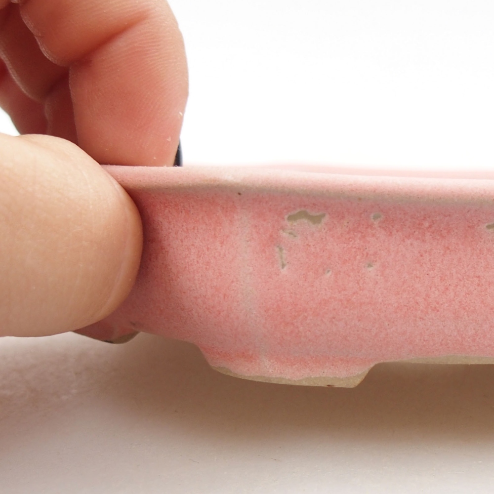 Cuenco bonsái de cerámica 22 x 17 x 5 cm, verde