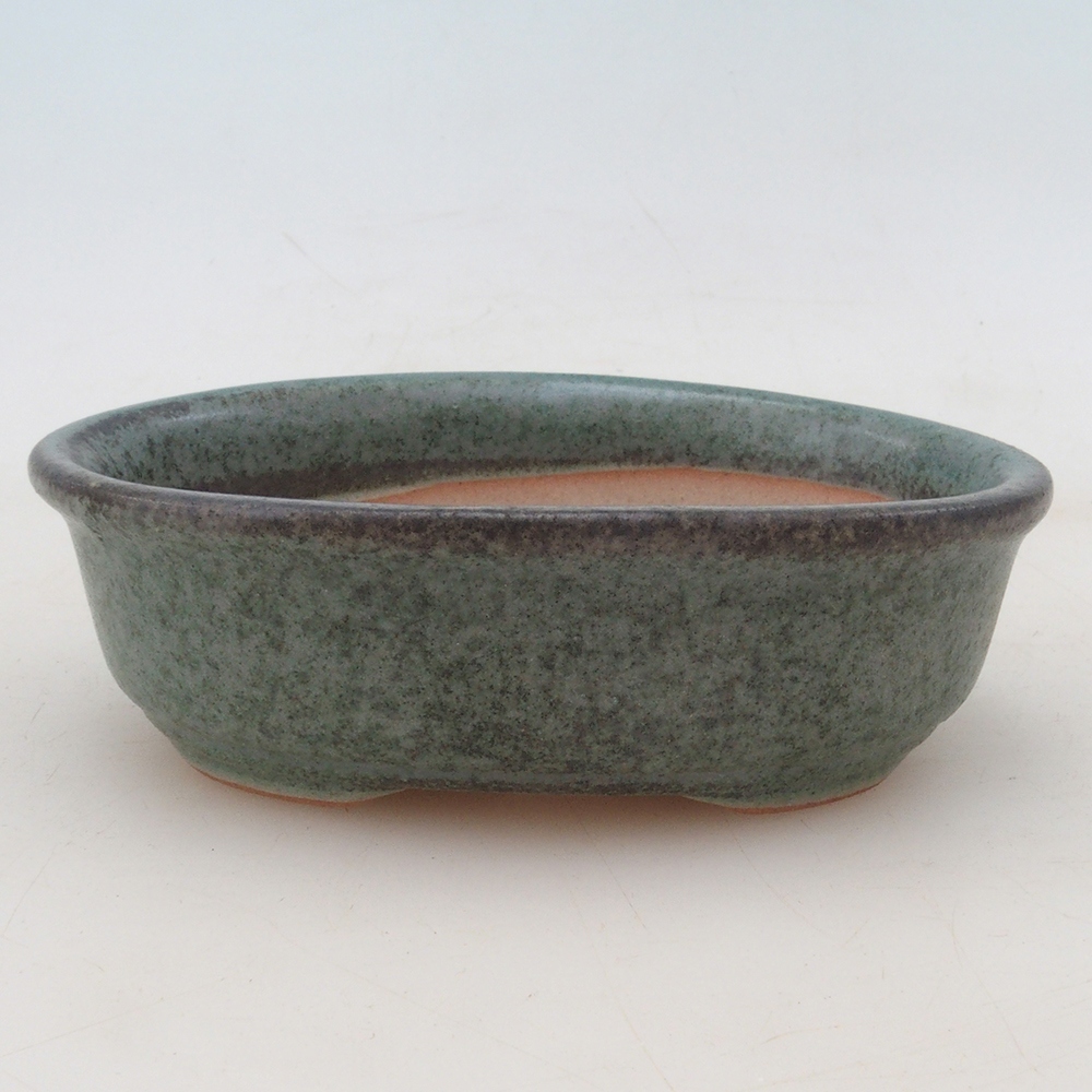 Bonsai cuenco + platillo H04 - verde