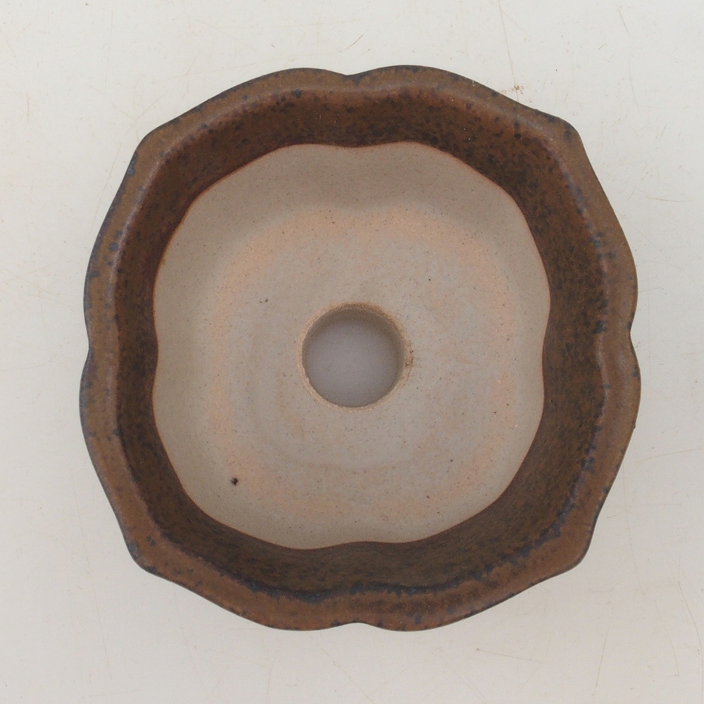 Cuenco bonsái H95 - 7,5 x 7,5 x 4 cm - marrón