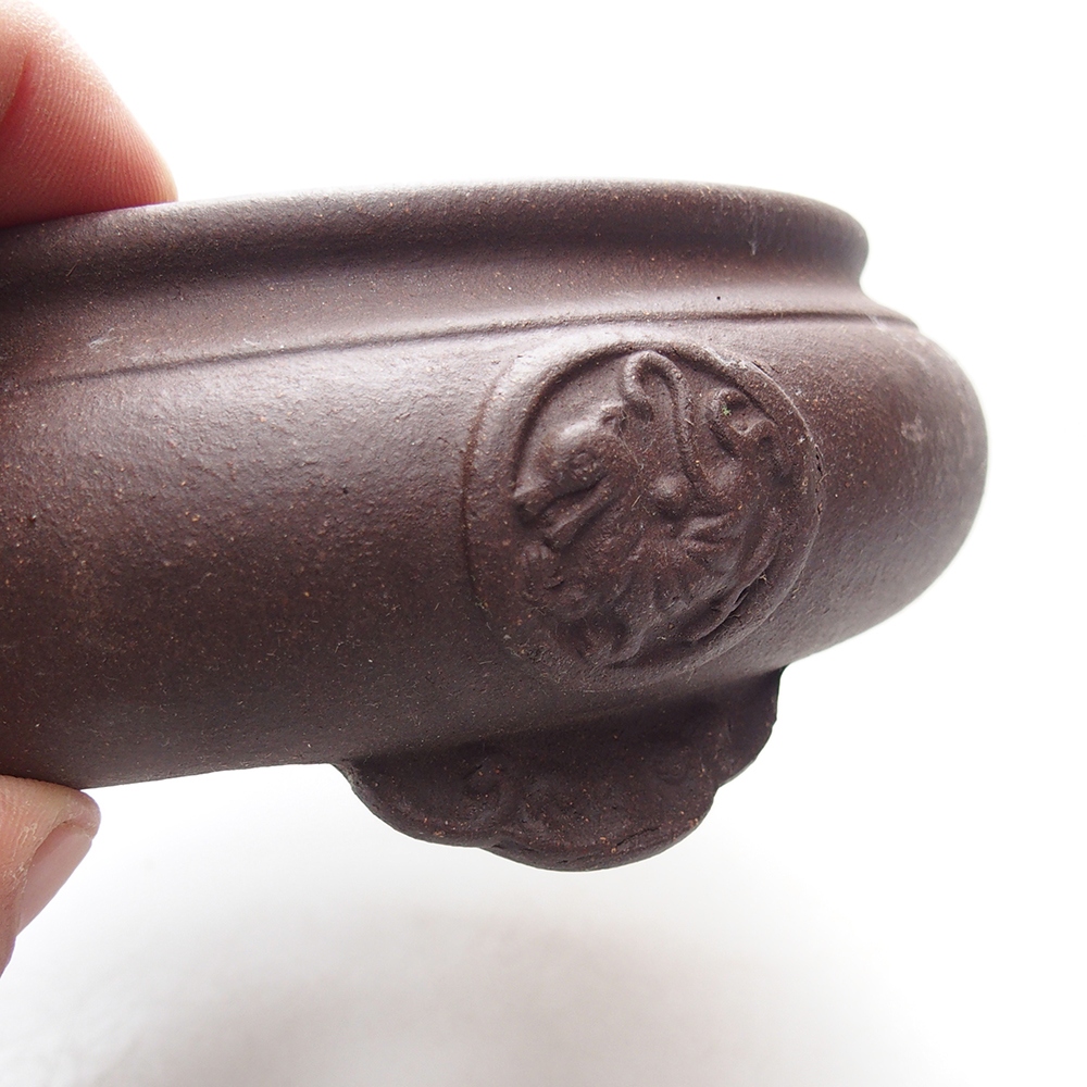 Bol 16 x 16 x 6,5 cm marrón