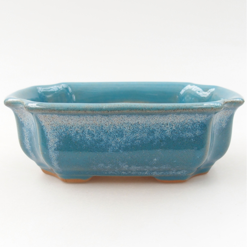 Cuenco bonsái de cerámica 22 x 17 x 5 cm, verde