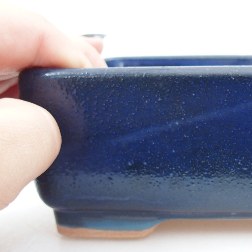 Cuenco bonsái de cerámica 22 x 17 x 5 cm, verde