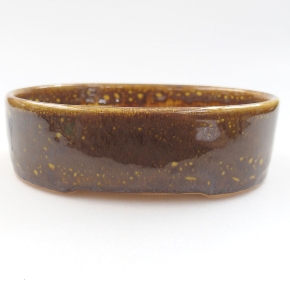 Cuenco bonsái de cerámica 22 x 17 x 5 cm, verde