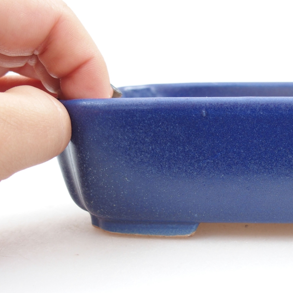 Cuenco bonsái de cerámica 22 x 17 x 5 cm, verde