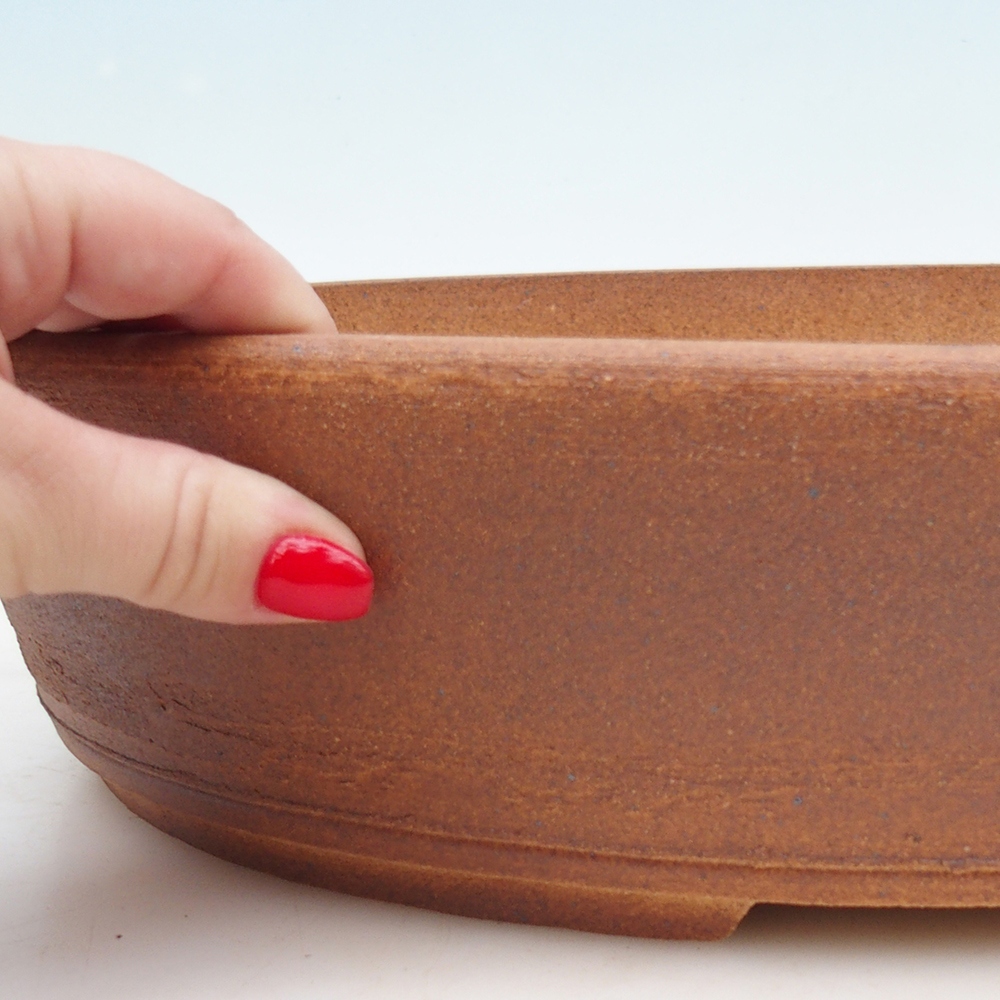 Cuenco bonsái 39 x 31 x 8,5 cm , color marrón