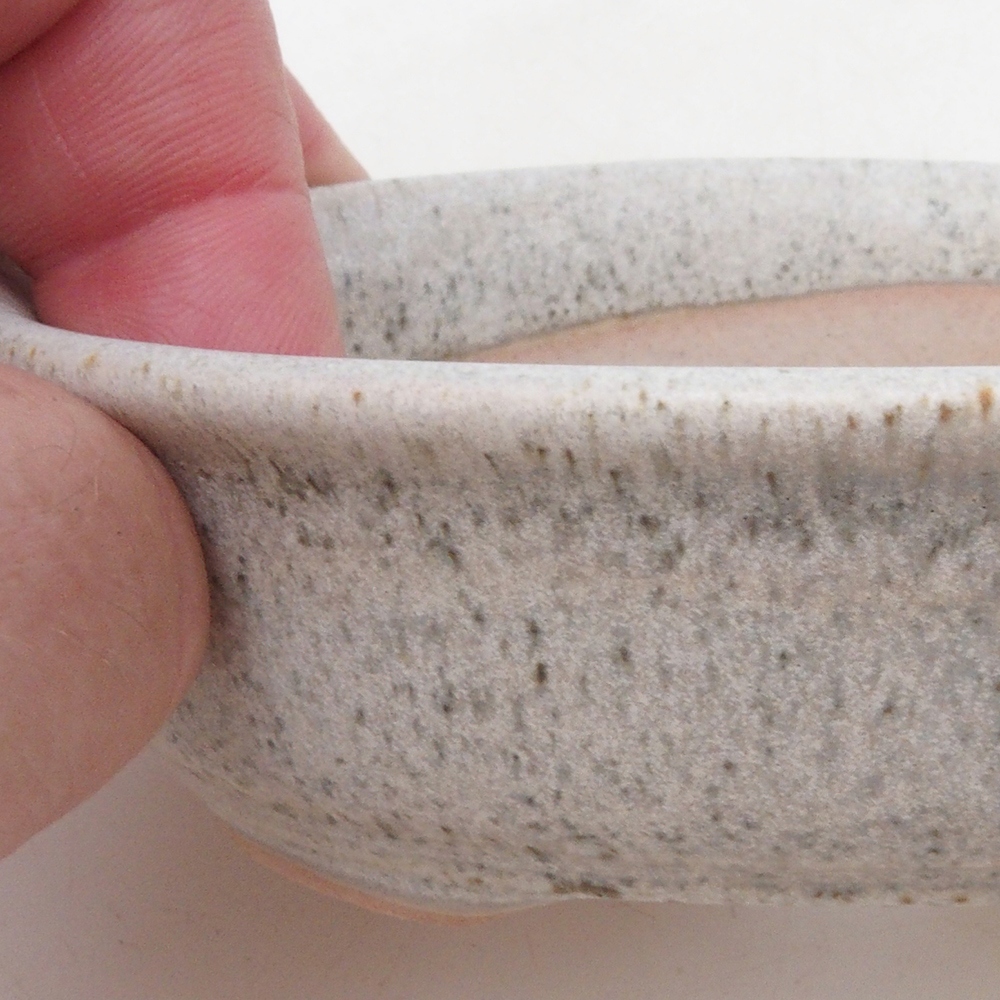 Cuenco bonsái H04 - 10,5 x 7,5 x 3 cm - beige