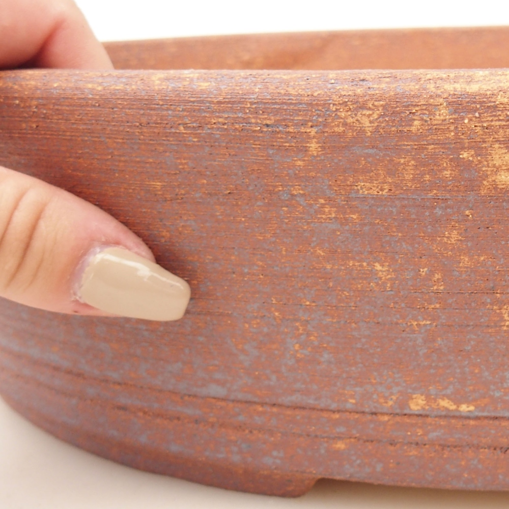 Cuenco bonsái 32,5 x 25 x 8,5 cm , color metal