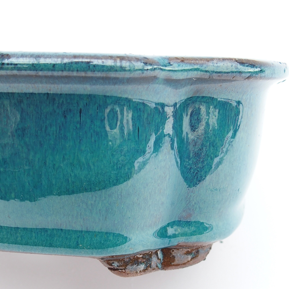 Cuenco 20 x 16 x 6,5 cm azul-verde