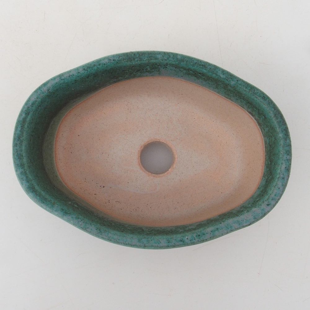 Cuenco bonsái H05 - 11 x 8 x 4 cm - verde