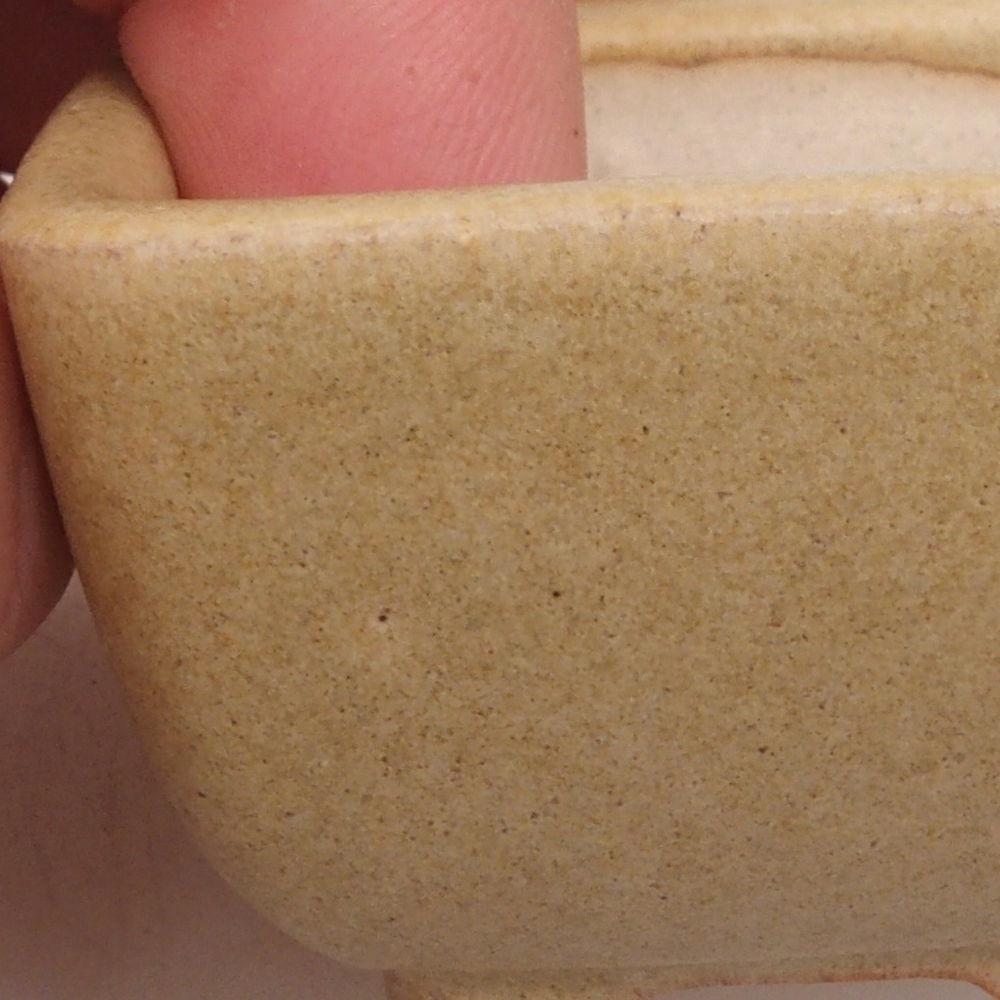 Cuenco mini bonsái 4,5 x 4,5 x 3 cm, marrón