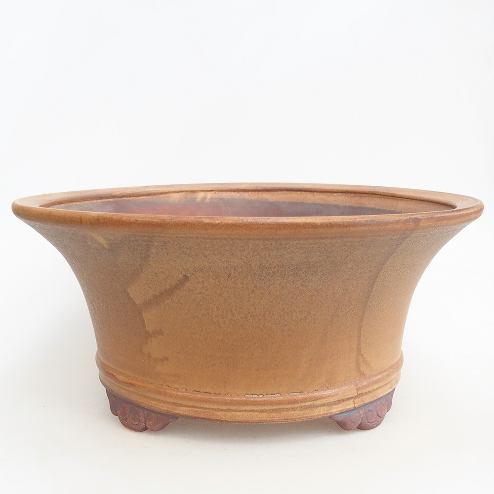Cuenco bonsái de cerámica 32 x 32 x 14 cm, rosa
