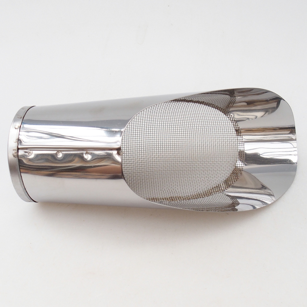 Pala de tierra con tamiz