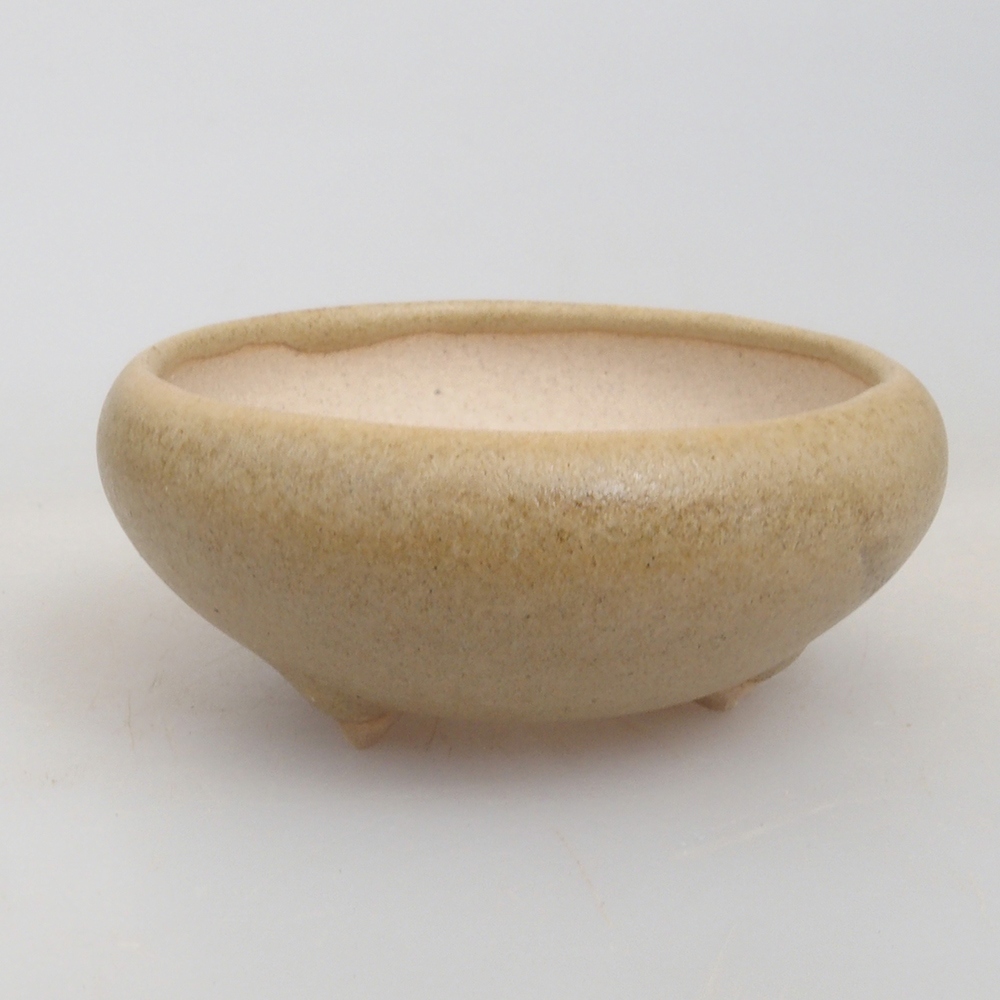 Mini cuenco bonsái 5 x 5 x 2 cm, marrón